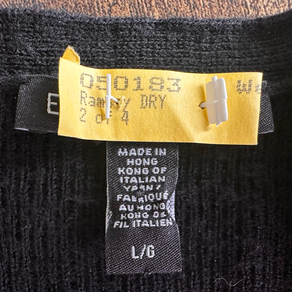Eileen Fisher Women's 100% Superfine Merino Wool V-Neck Tunic - Picture 12 of 14